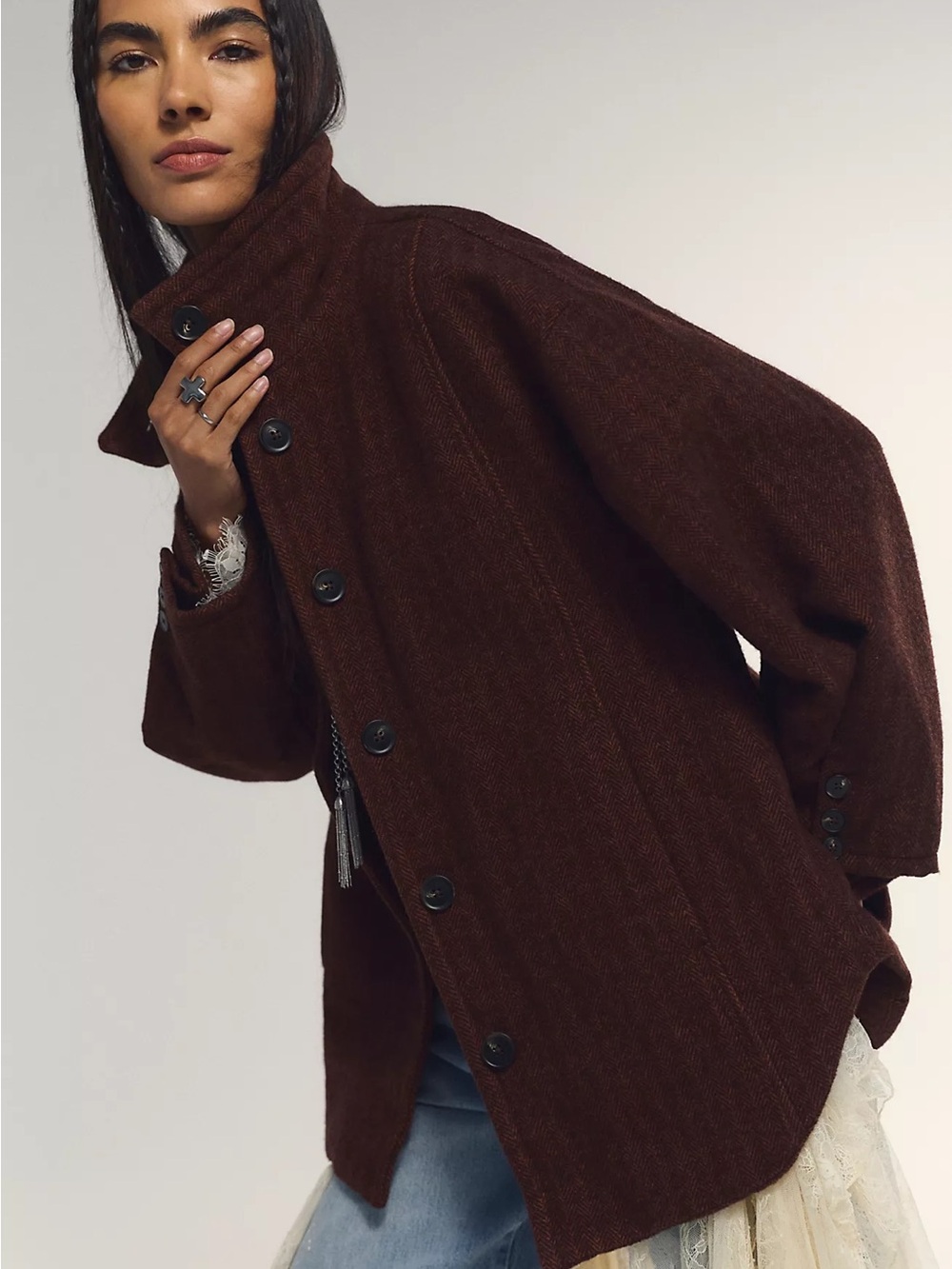 Free People Beau Cocoon Coat